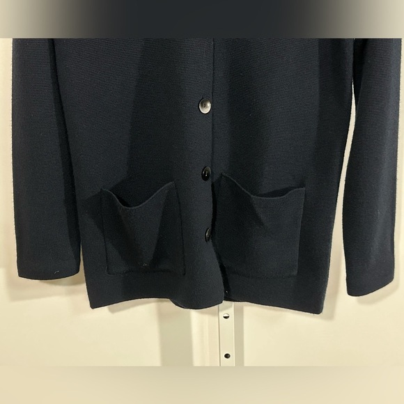 90’s Hong Kong merino Liz Claiborne Collection Cardigan Blazer (Women’s S) - Picture 4 of 5